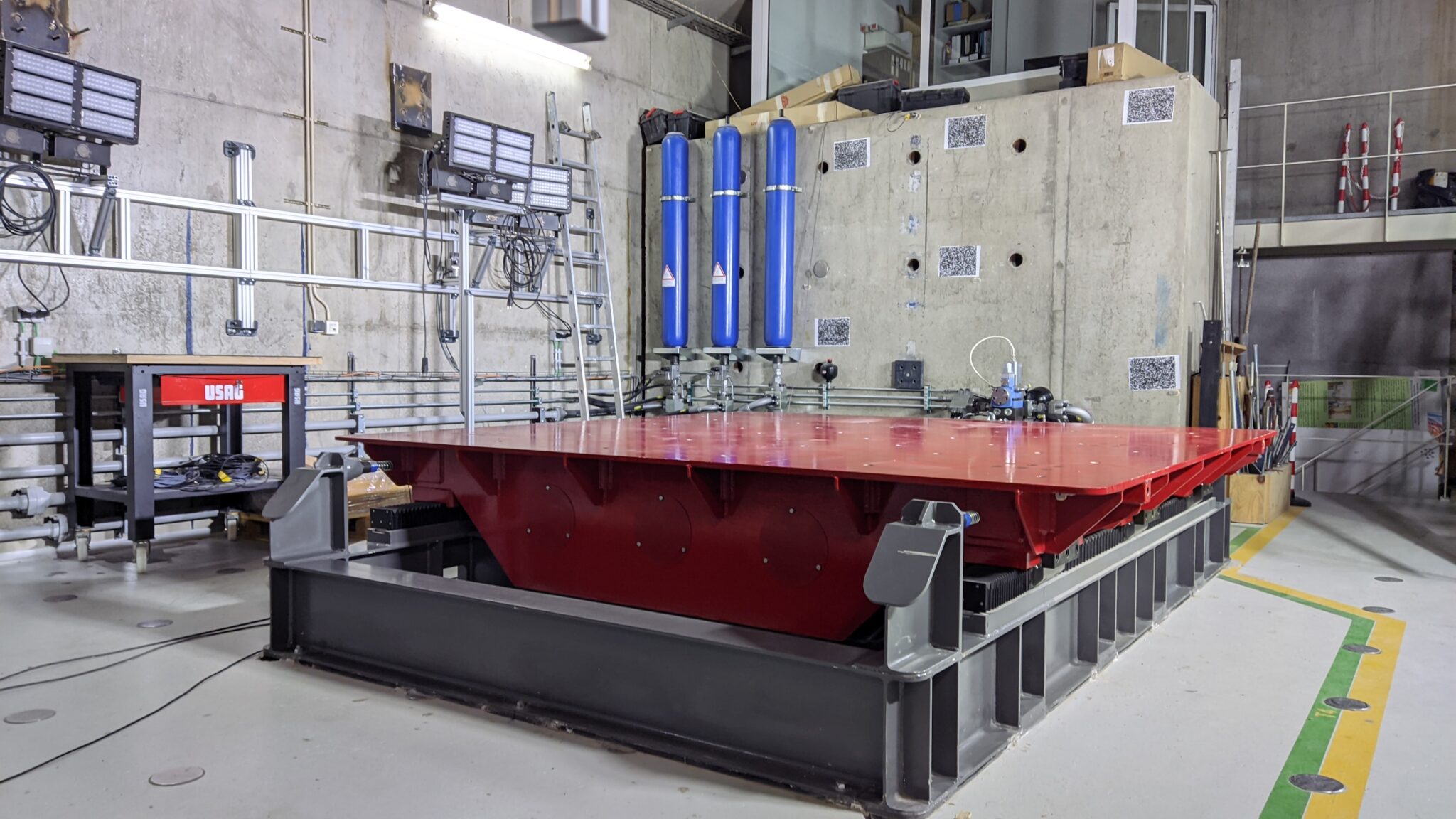 Shaking Table is installed at UMinho STAND4Heritage